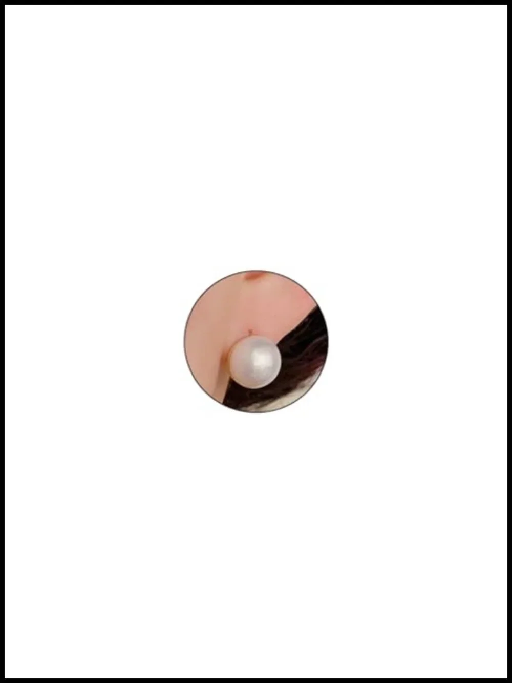 14K Gold Plated Pearl Hoop Earrings for Women Dainty Statement Jewelry Gift